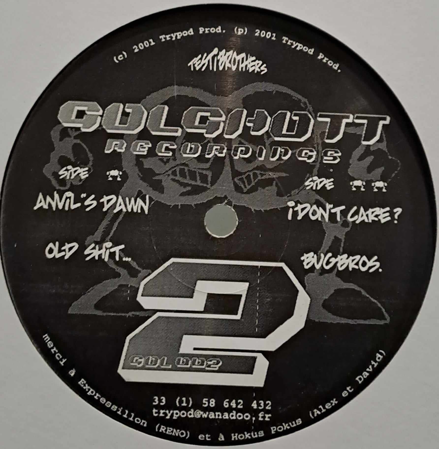 Golghott 02 - vinyle hardcore